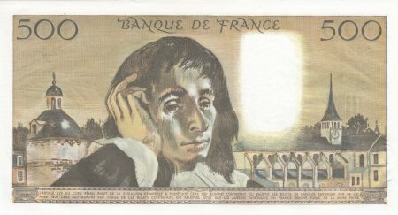 France 500 Francs Pascal - 02-01-1969 - Série R.9