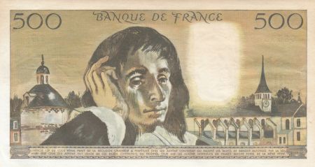 France 500 Francs Pascal - 02-01-1969 - Série T.8-68693