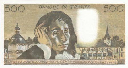 France 500 Francs Pascal - 02-01-1969 - Série U.13
