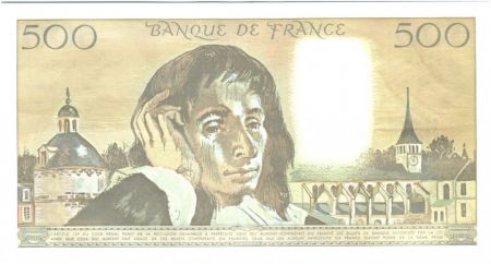 France 500 Francs Pascal - 02-01-1992 Série L.376