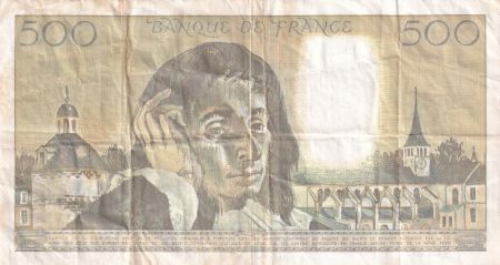 France 500 Francs Pascal - 02-01-1992 Série Q.374 - TTB