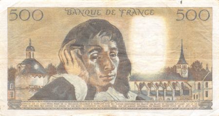 France 500 Francs Pascal - 02-06-1983 Série X.189 - TTB