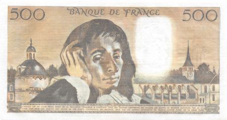 France 500 Francs Pascal - 02-07-1981 - Série T.146 - SUP