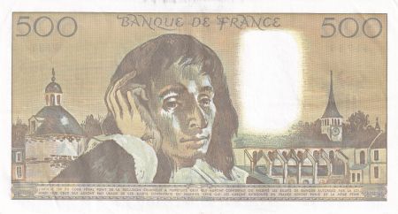 France 500 Francs Pascal - 03-01-1991 Série W.333 - SUP