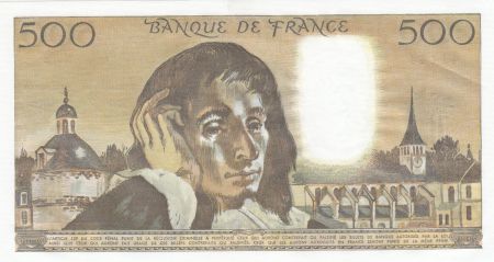 France 500 Francs Pascal - 03-02-1977 - N.72 - NEUF