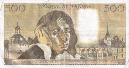 France 500 Francs Pascal - 03-02-1977 - Série D.69 - TTB