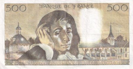 France 500 Francs Pascal - 03-02-1977 - Série R.73 - TTB