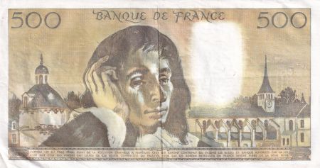 France 500 Francs Pascal - 03-02-1977 - Série X.71 - TTB