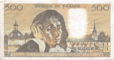 France 500 Francs Pascal - 03-02-1977 Série A.72 - PTTB