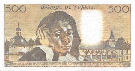 France 500 Francs Pascal - 03-02-1977 Série R.72 - TTB