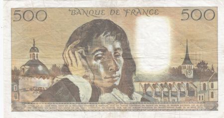 France 500 Francs Pascal - 03-04-1980 - Série Z.110