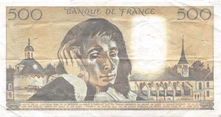 France 500 Francs Pascal - 03-04-1980 Série Z.116 - TTB
