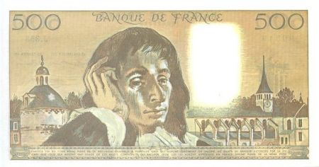 France 500 Francs Pascal - 03-10-1991 - J.353