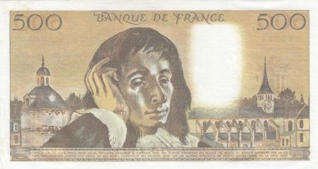 France 500 Francs Pascal - 03-11-1977 - Série U.83