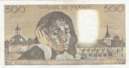 France 500 Francs Pascal - 04-06-1981 Série K.141 - TTB+