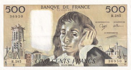 France 500 Francs Pascal - 05-05-1988 - Série R.285