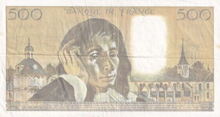 France 500 Francs Pascal - 05-05-1988 - Série X.280