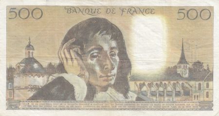 France 500 Francs Pascal - 05-07-1984 - Série E.212
