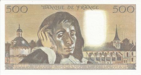 France 500 Francs Pascal - 05-07-1984 Série K.211