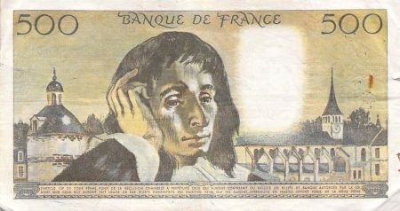 France 500 Francs Pascal - 05-08-1971 - Série S.25 - PTB