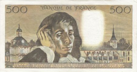 France 500 Francs Pascal - 05-08-1971 Série W.25