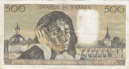 France 500 Francs Pascal - 05-08-1971 Série X.25 - TB+