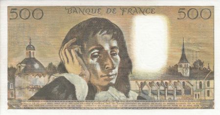 France 500 Francs Pascal - 05/09/1974 -  Série T. 42