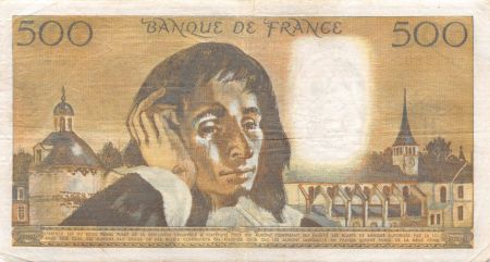 France 500 Francs Pascal - 05-09-1974 - Série H.43 - TTB