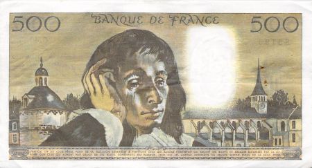 France 500 Francs Pascal - 05-09-1974 - Série Q.42 - TTB+