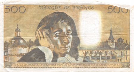 France 500 Francs Pascal - 05-09-1974 Série F.43 - TTB