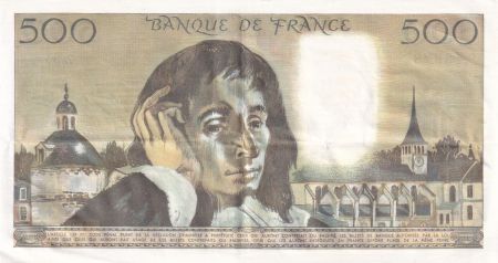 France 500 Francs Pascal - 05-10-1978 Série Z.94 - SUP+
