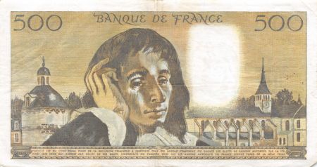 France 500 Francs Pascal - 06-01-1972 Série K.30 - TTB