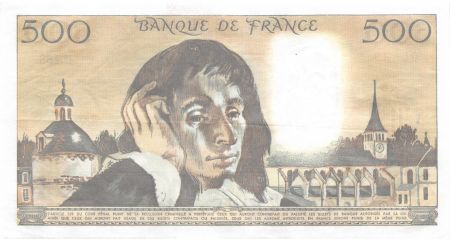 France 500 Francs Pascal - 06-01-1983 - Série U.168 - SUP