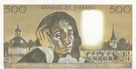 France 500 Francs Pascal - 06-11-1969 - Série L.14