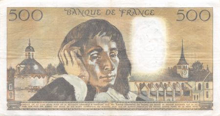 France 500 Francs Pascal - 06-11-1975 Série B.54 - TTB