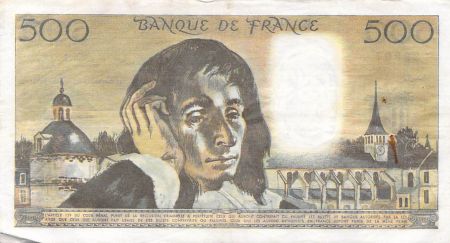 France 500 Francs Pascal - 06-12-1973 - Série L.38 - PTTB