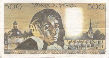 France 500 Francs Pascal - 06-12-1973 - Série U.35 - PTTB