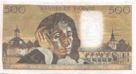 France 500 Francs Pascal - 06-12-1973 Série B.39 - TTB