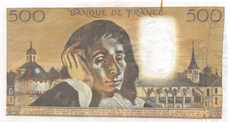 France 500 Francs Pascal - 06-12-1973 Série F.36 - TTB