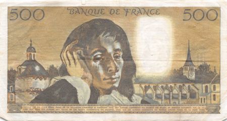 France 500 Francs Pascal - 06-12-1973 Série G.36 - TTB