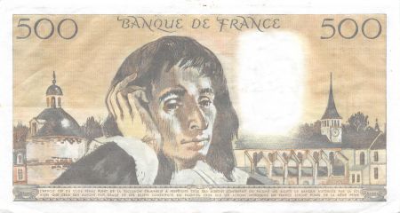 France 500 Francs Pascal - 07-01-1982 Série B.155 - SUP