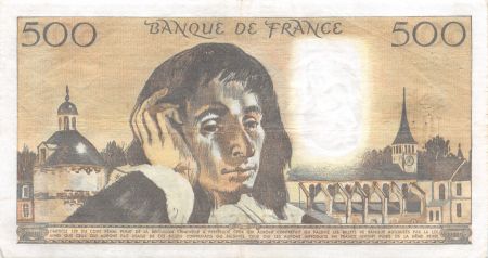 France 500 Francs Pascal - 07-06-1979 - Série A.104 - TTB