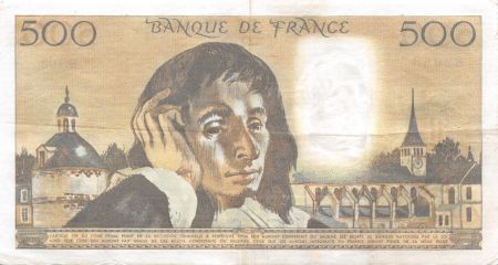 France 500 Francs Pascal - 07-06-1979 - Série B.102 - TTB