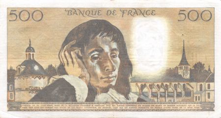 France 500 Francs Pascal - 07-06-1979 - Série P.104 - TTB