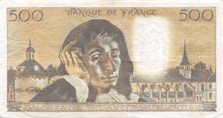 France 500 Francs Pascal - 07-06-1979 - Série Q.107 - TTB