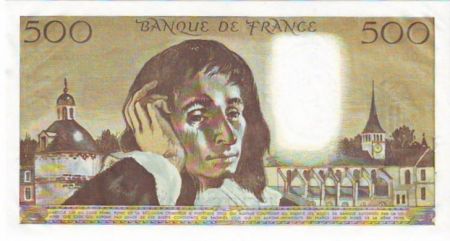 France 500 Francs Pascal - 08-01-1970 - V.18