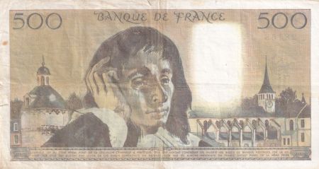 France 500 Francs Pascal - 08-01-1987 - Série J.254