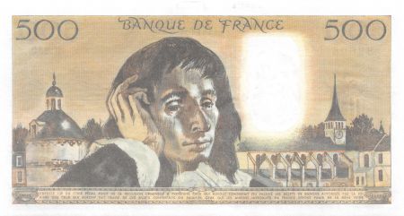 France 500 Francs Pascal - 08-01-1987 - Série K.250 - SPL