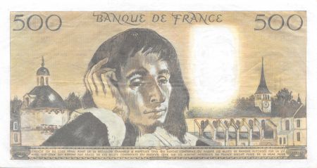 France 500 Francs Pascal - 08-01-1987 - Série W.254 - TTB+