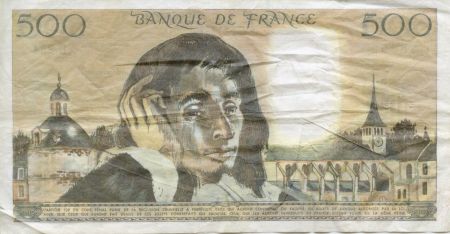 France 500 Francs Pascal - 08-01-1987 Série B.254 - TB